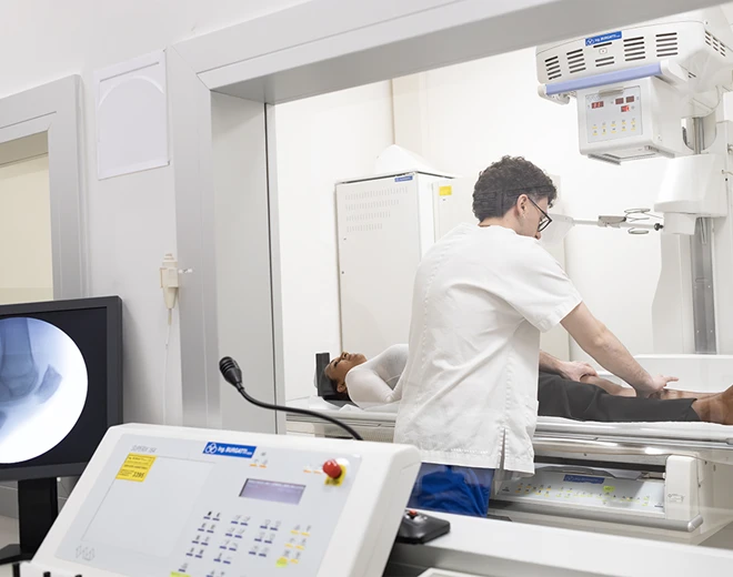 Radiologia tradizionale nei Centri Medici Ergéa per radiografie RX