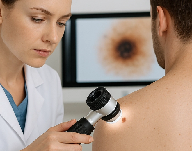 Videodermatoscopia per mappatura dei nei nei Centri Medici Ergéa